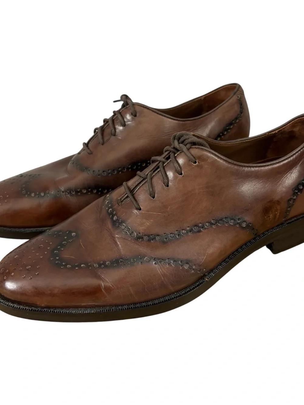 Cole Haan Brown Leather Oxford Shoes Men’s Size 8M